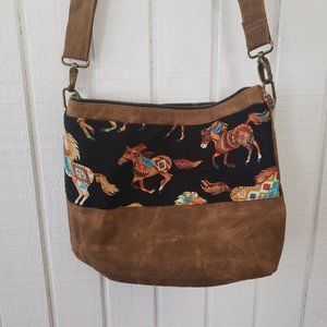 Ditsy Bags Wild Southwest Horse Crossbody Purse